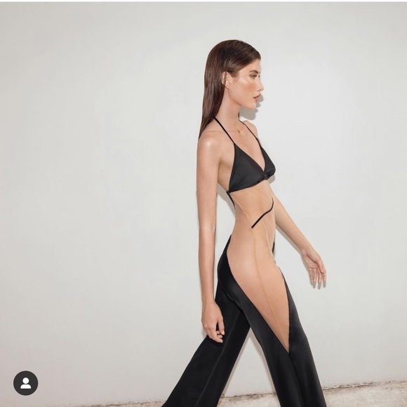 SOLDDDDD*****God save queens mesh jumpsuit - Picture 5 of 7